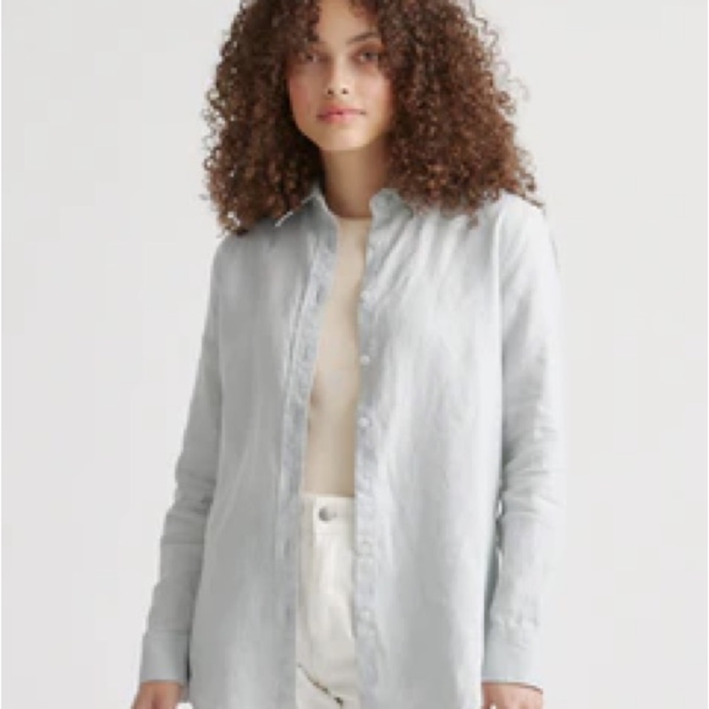 100% European Linen Long Sleeve Shirt